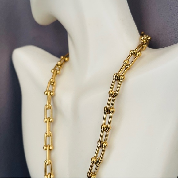 Choker Necklace Waterproof Stainless Steel - Picture 5 of 6